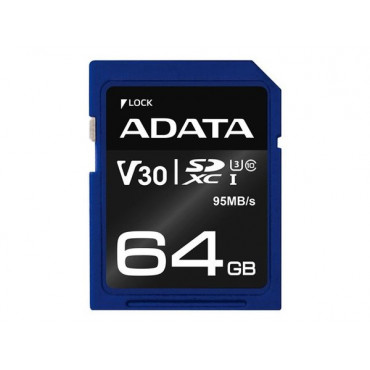 ADATA 64GB SDXC UHS-I U3...