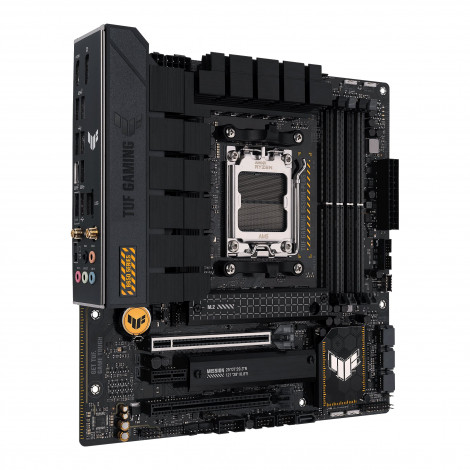 Asus TUF GAMING B650M-PLUS WIFI Processor family AMD, Processor socket AM5, DDR5 DIMM, Memory slots 4, Supported hard disk drive