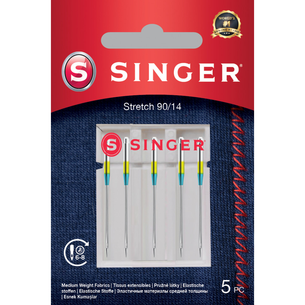 Singer Stretch Needle 90/14 5PK