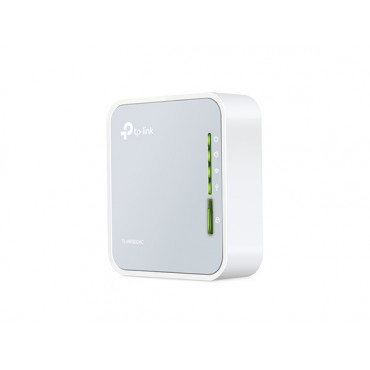 TP-LINK Router TL-WR902AC 802.11ac, 300+433 Mbit/s, 10/100 Mbit/s, Ethernet LAN (RJ-45) ports 1, Antenna type 3xInternal, 1x USB