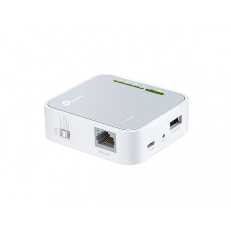 TP-LINK Router TL-WR902AC 802.11ac, 300+433 Mbit/s, 10/100 Mbit/s, Ethernet LAN (RJ-45) ports 1, Antenna type 3xInternal, 1x USB
