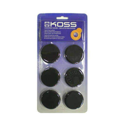 Koss PORTCUSH Replacement cushion for stereophones Black