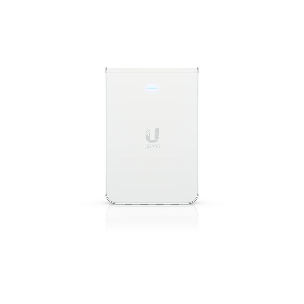 Ubiquiti WiFi 6 access point with a built-in PoE switch U6-IW 802.11ax, 2.4 GHz/5 GHz, 10/100/1000 Mbit/s, Ethernet LAN (RJ-45) 