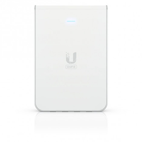 Ubiquiti WiFi 6 access point with a built-in PoE switch U6-IW 802.11ax, 2.4 GHz/5 GHz, 10/100/1000 Mbit/s, Ethernet LAN (RJ-45) 