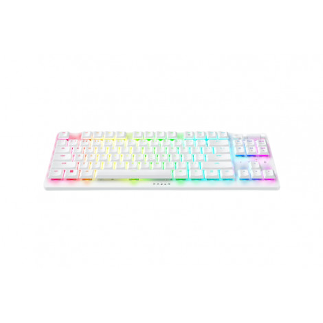 Razer Optical Keyboard Deathstalker V2 Pro RGB LED light, US, Wireless, White, Red Switch