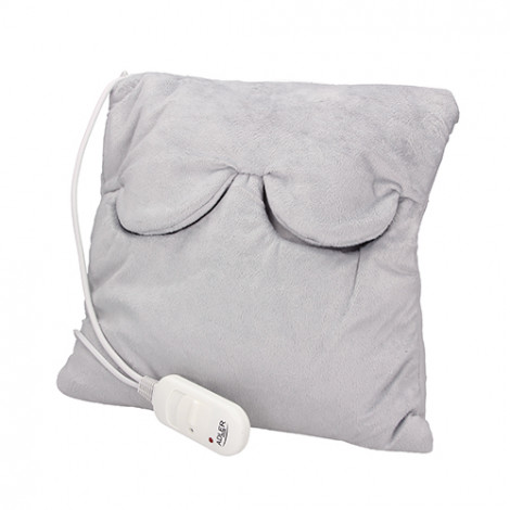 Adler Electric heating pad AD 7403 Number of heating levels 2, Number of persons 1, Washable, Remote control, Grey