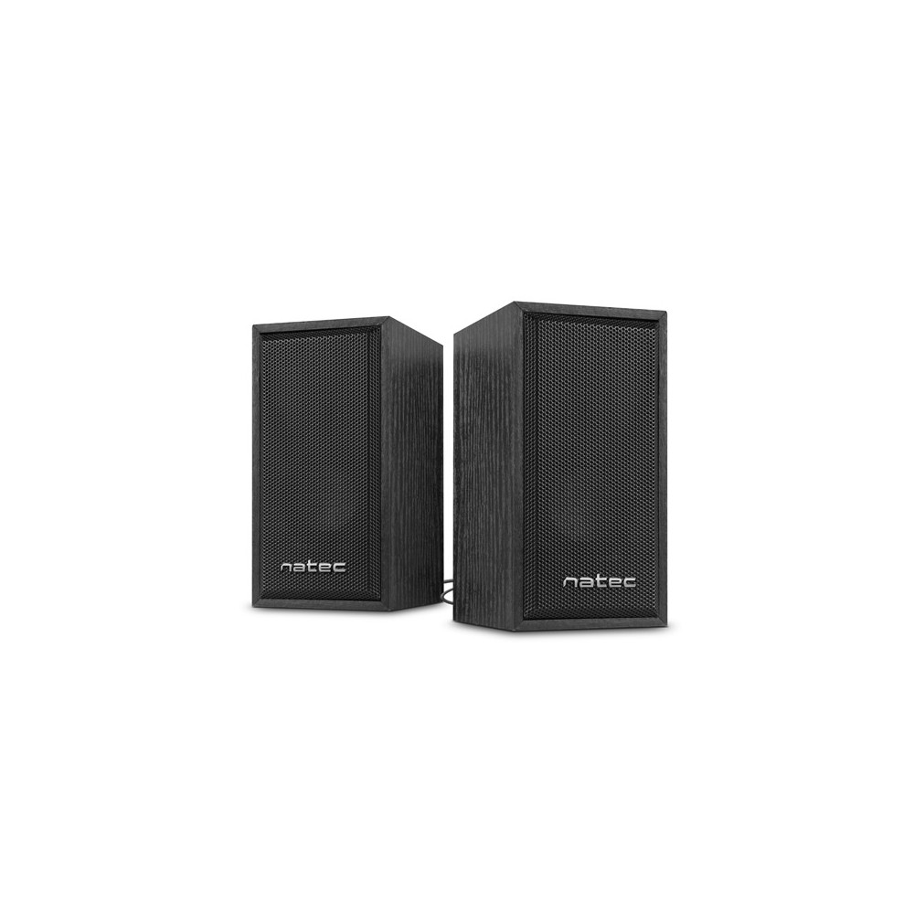 Natec Bookshelf Speaker NGL-1229 Panther Black