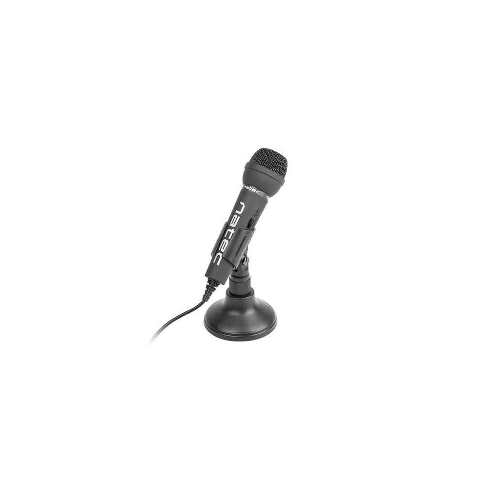 Natec Microphone NMI-0776 Adder Black, Wired