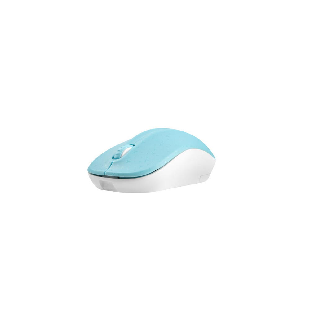 Natec Mouse, Toucan, Wireless, 1600 DPI, Optical, Blue/White