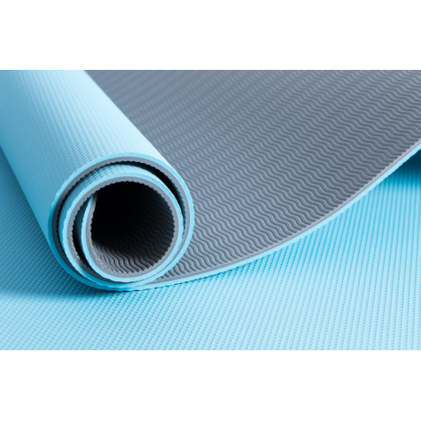 Pure2Improve Yoga Mat 1730 mm, 580 mm, 6 mm, TPE, Blue