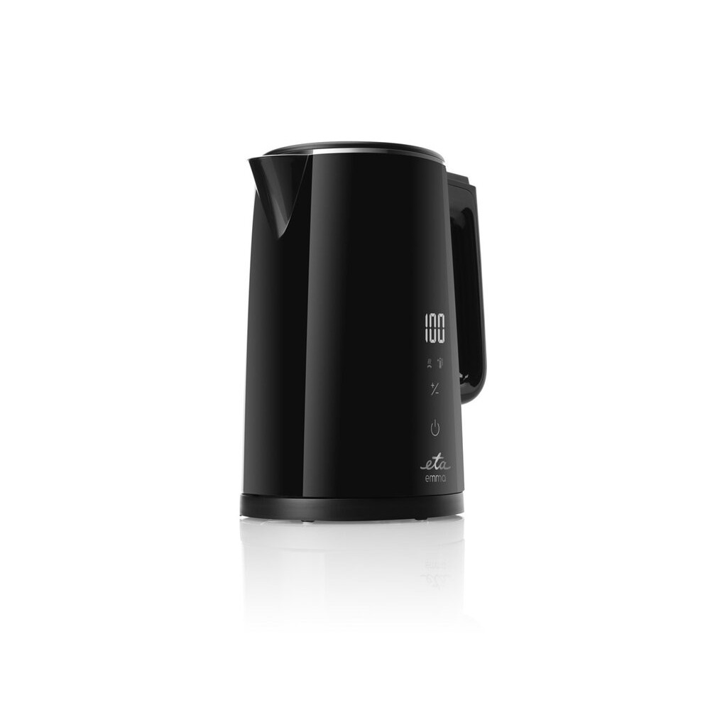 ETA Kettle ETA559590000 Emma Electric, 2200 W, 1.5 L, Stainless steel, 360 rotational base, Black