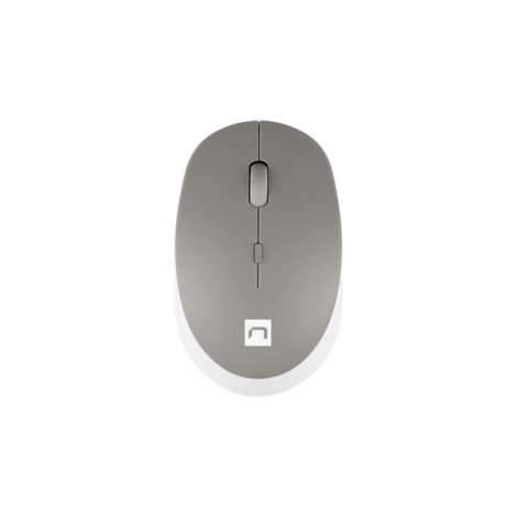 Natec Mouse Harrier 2 Wireless, White/Grey, Bluetooth