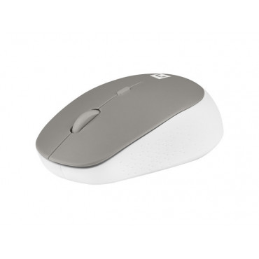 Natec Mouse Harrier 2 Wireless, White/Grey, Bluetooth