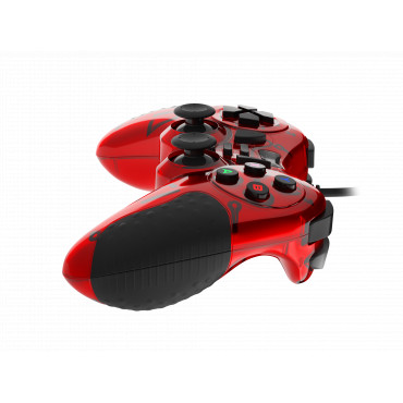 GENESIS Mangan 200 Gamepad, Red, Wired