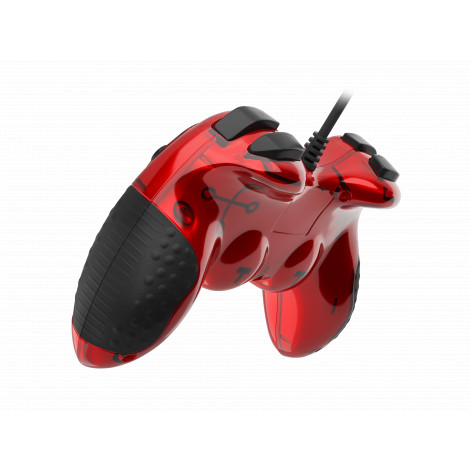 GENESIS Mangan 200 Gamepad, Red, Wired