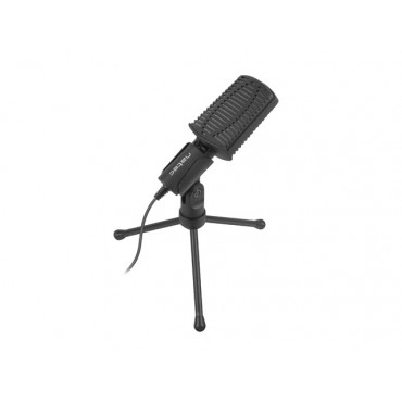 Natec Microphone NMI-1236 Asp Black, Wired