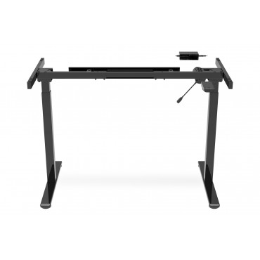 Digitus Desk frame, 71.5 - 121.5 cm, Maximum load weight 70 kg, Black