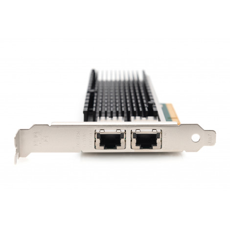 Digitus 10Gbps Dual Port Ethernet Server adapter PCIe X8, Intel X540 BT2 DN-10163