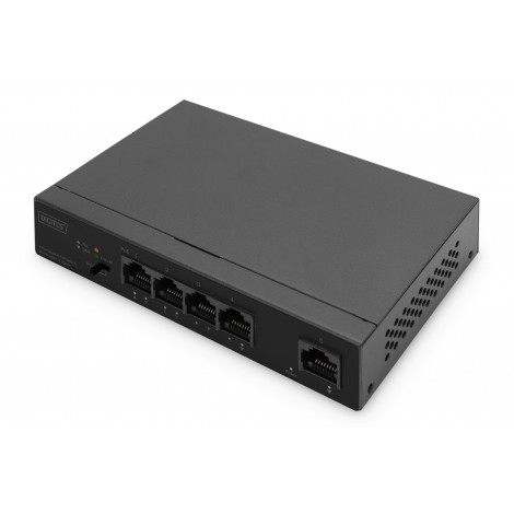 Digitus 4 Port Gigabit PoE Switch DN-95330-1 10/100/1000 Mbps (RJ-45), Unmanaged, Desktop, Ethernet LAN (RJ-45) ports 4