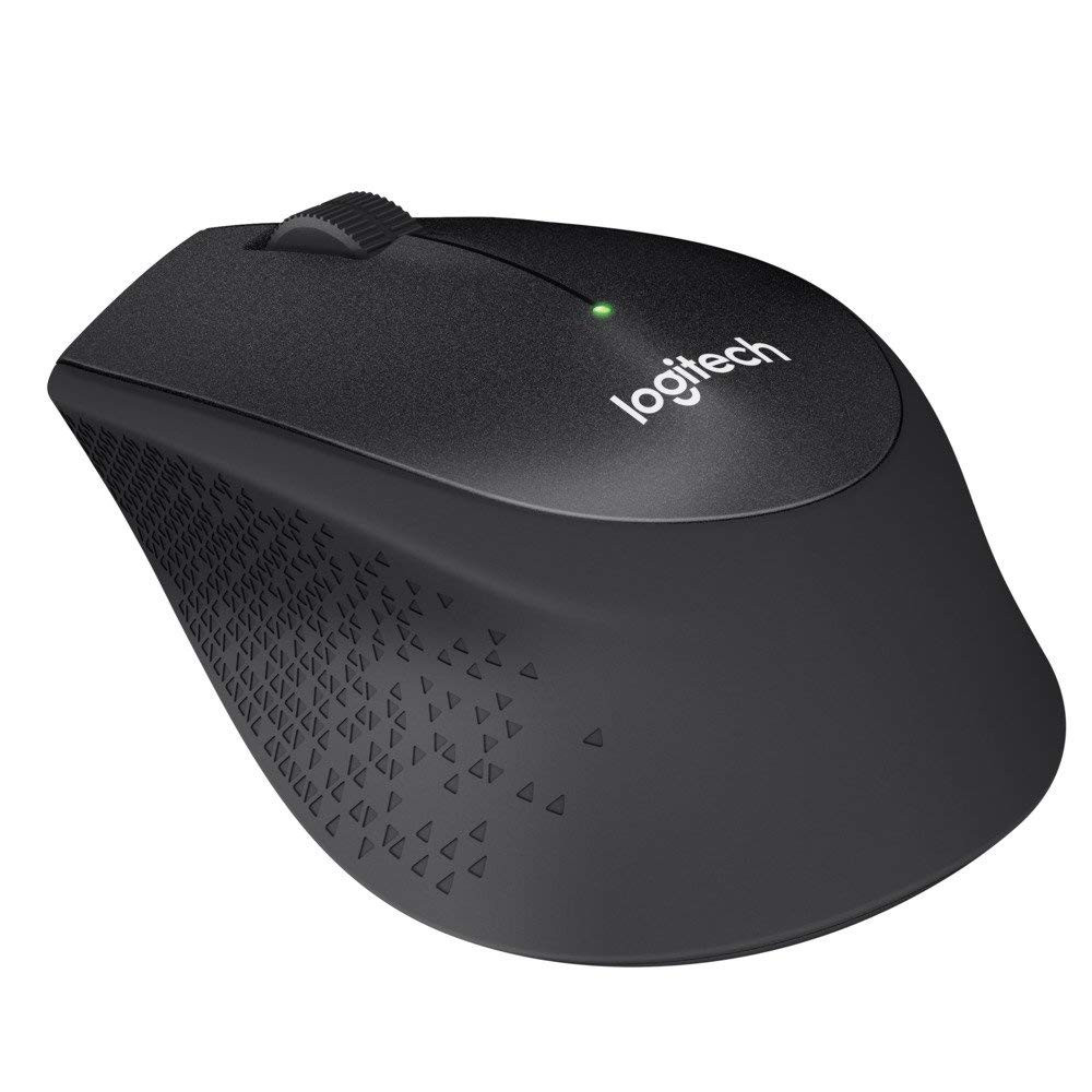 Logitech Mouse B330 Silent Plus Wireless, Black