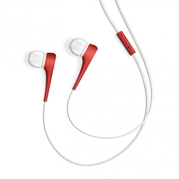 Energy Sistem Earphones Style 1+ 3.5 mm, In-ear/Ear-hook, Microphone, Red