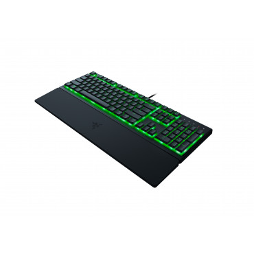 Razer Gaming Keyboard Ornata V3 X RGB LED light, RU, Wired, Black, Silent Membrane, Numeric keypad