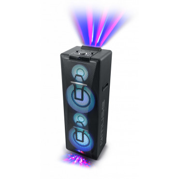 Muse Party Box Double Bluetooth CD Speaker M-1990 DJ 1000 W, Wireless connection, Black, Bluetooth