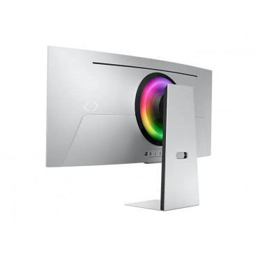 Samsung Curved Monitor LS34BG850SUXEN 34 ", LED, WQHD, 3440 x 1440, 21:9, 0.1 ms, 200 cd/m , Silver, 175 Hz