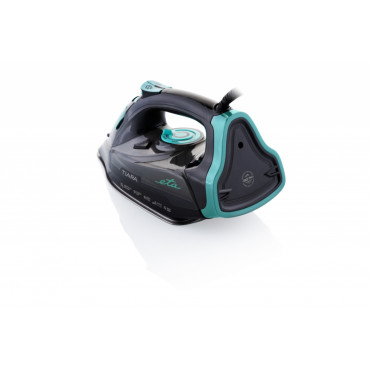 ETA Iron Tiara II ETA326990000 Steam with cable, 2600 W, Water tank capacity 450 ml, Continuous steam 40 g/min, Black/Green