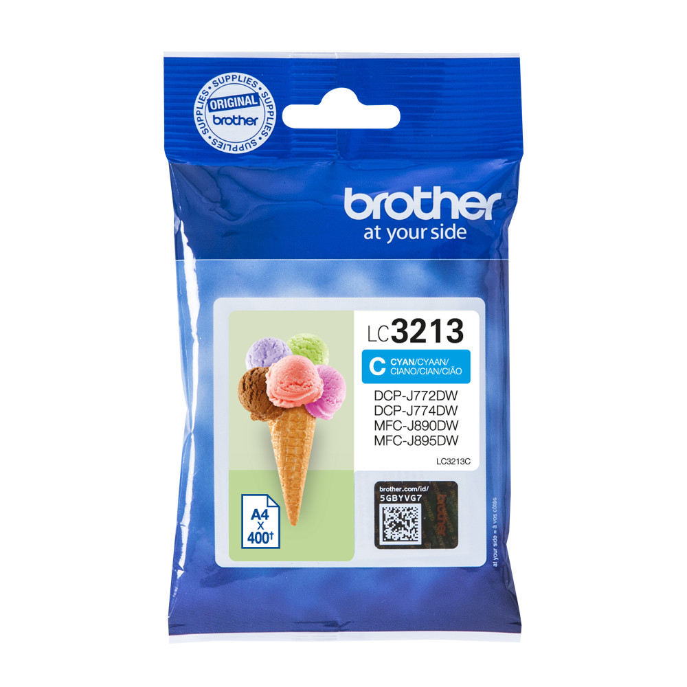 Brother LC3213C Ink Cartridge, Cyan