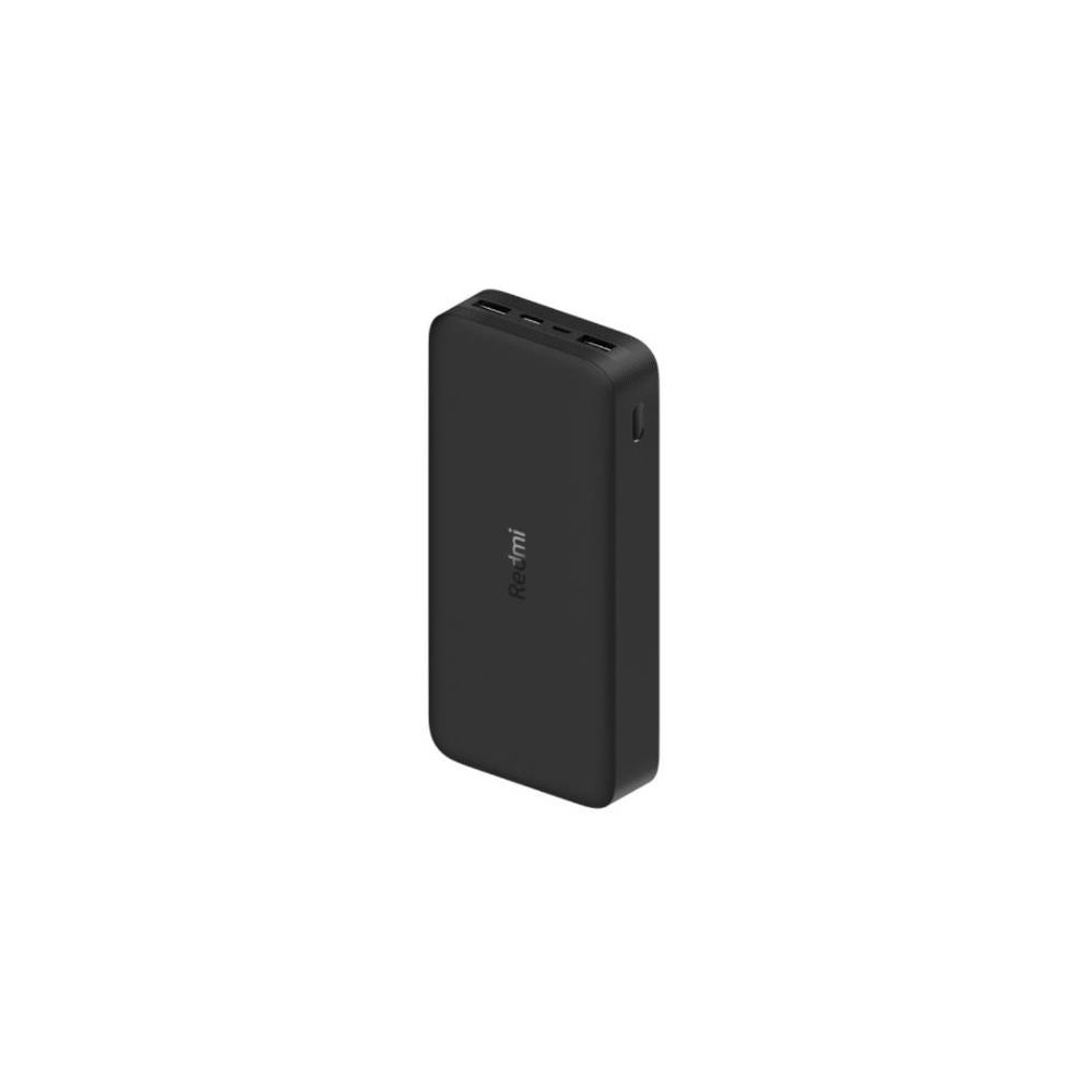 Redmi Fast Charge Power Bank 20000 mAh, Black, 18 W