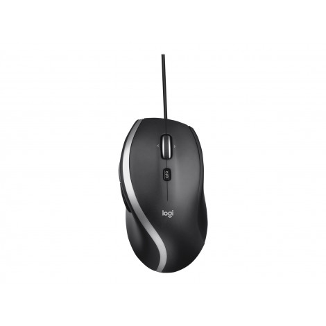 Logitech Advanced Corded Mouse M500s Optical Mouse, Wired, Black