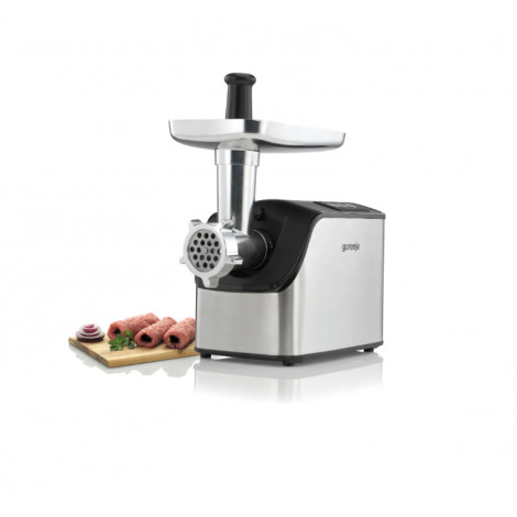 Gorenje Meat Grinder MG2202XE Stainless Steel/Black, 2200 W, Number of speeds 1, Throughput (kg/min) 2.2