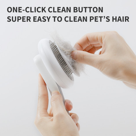 PETKIT Large Grooming Brush White