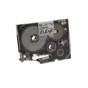 Brother TZe-131 Laminated Tape Black on Clear, TZe, 8 m, 1.2 cm