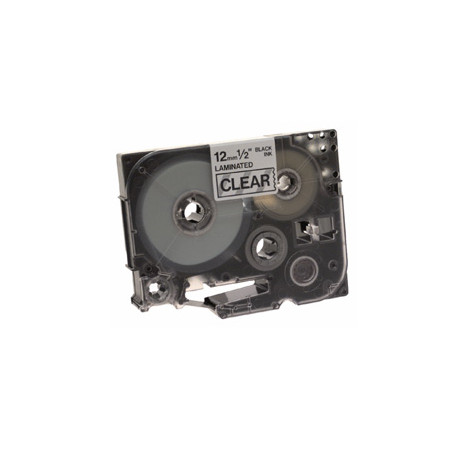 Brother TZe-131 Laminated Tape Black on Clear, TZe, 8 m, 1.2 cm