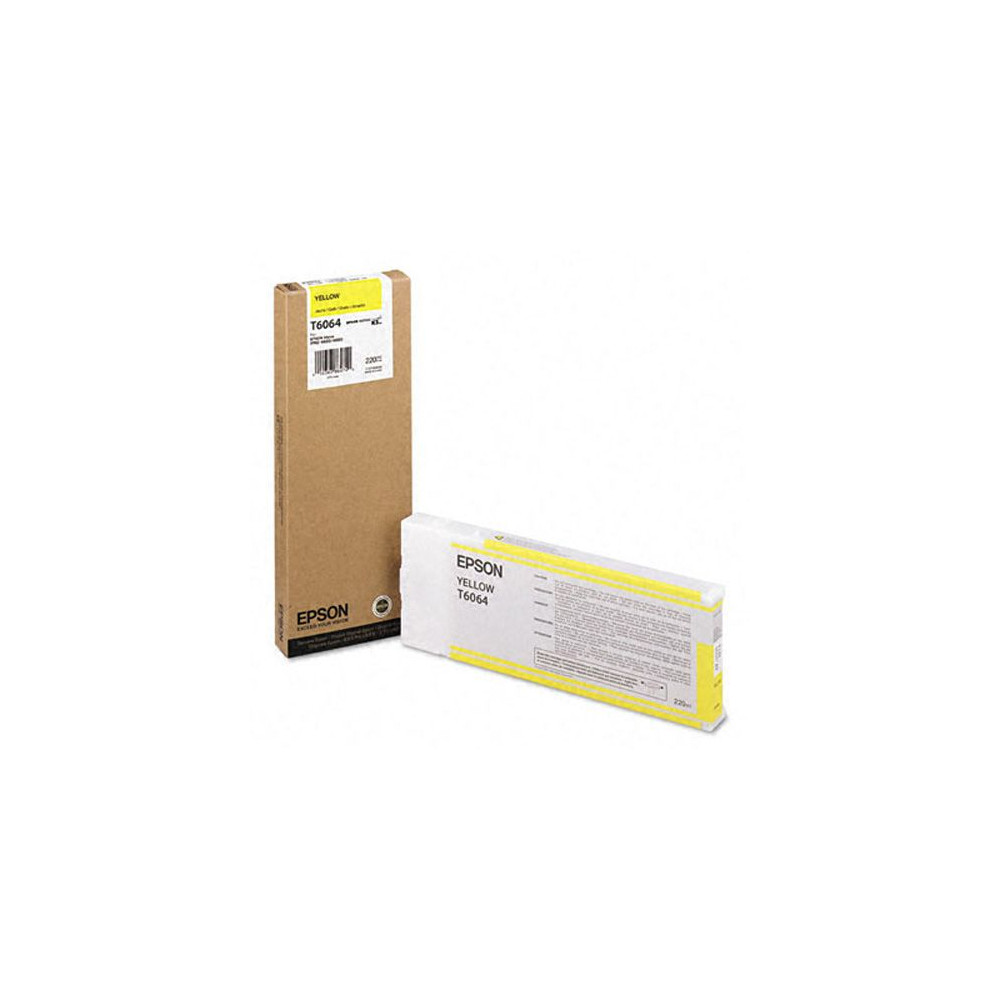 Epson T606400 Ink Cartridge, Yellow