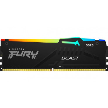 Kingston FURY Beast RGB EXPO 16 GB, DDR5, 5600 MHz, PC/server, Registered No, ECC No