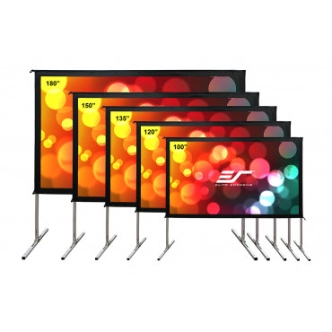 Elite Screens Yard Master 2 Mobile Outdoor screen WV-Dual OMS100H2-DUAL Diagonal 120 ", 16:9, Viewable screen width (W) 266 cm