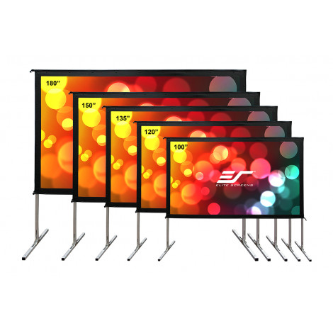 Elite Screens Yard Master 2 Mobile Outdoor screen WV-Dual OMS100H2-DUAL Diagonal 120 ", 16:9, Viewable screen width (W) 266 cm