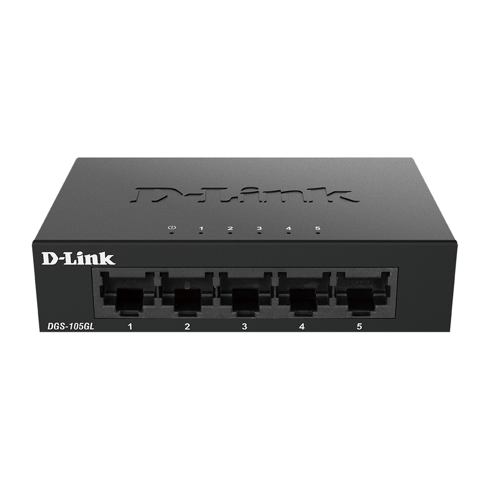 D-Link Ethernet Switch DGS-105GL/E Unmanaged, Desktop, 1 Gbps (RJ-45) ports quantity 5