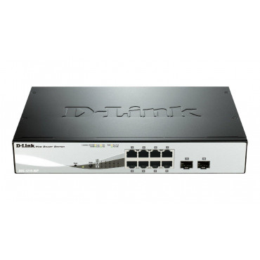 D-Link DGS-1210 Series Smart Managed Gigabit Switches DGS-1210-08P Managed L2, Desktop/Rackmountable