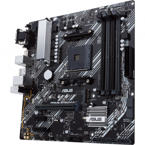 Asus PRIME B450M-A II Memory slots 4, Number of SATA connectors 6 x SATA III, max 128GB, Chipset AMD B, Processor family AMD, Mi