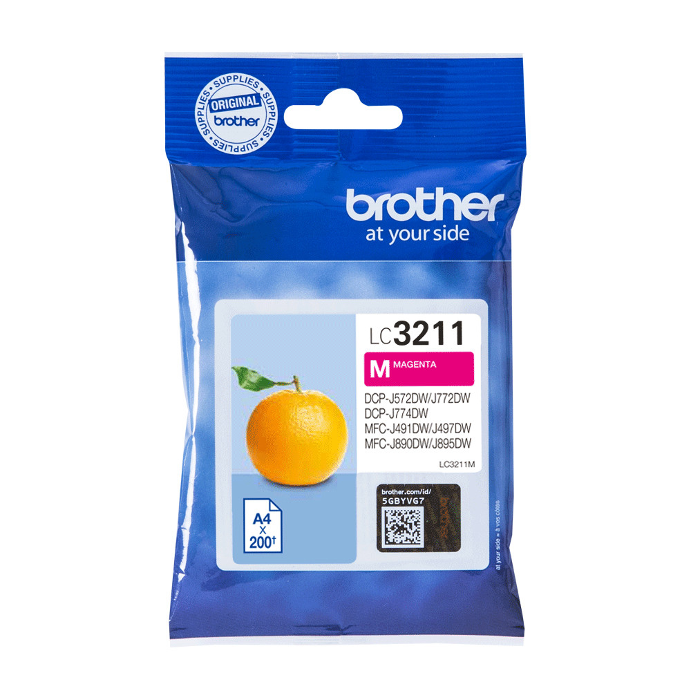 Brother LC3211M Inkjet cartridge, Magenta