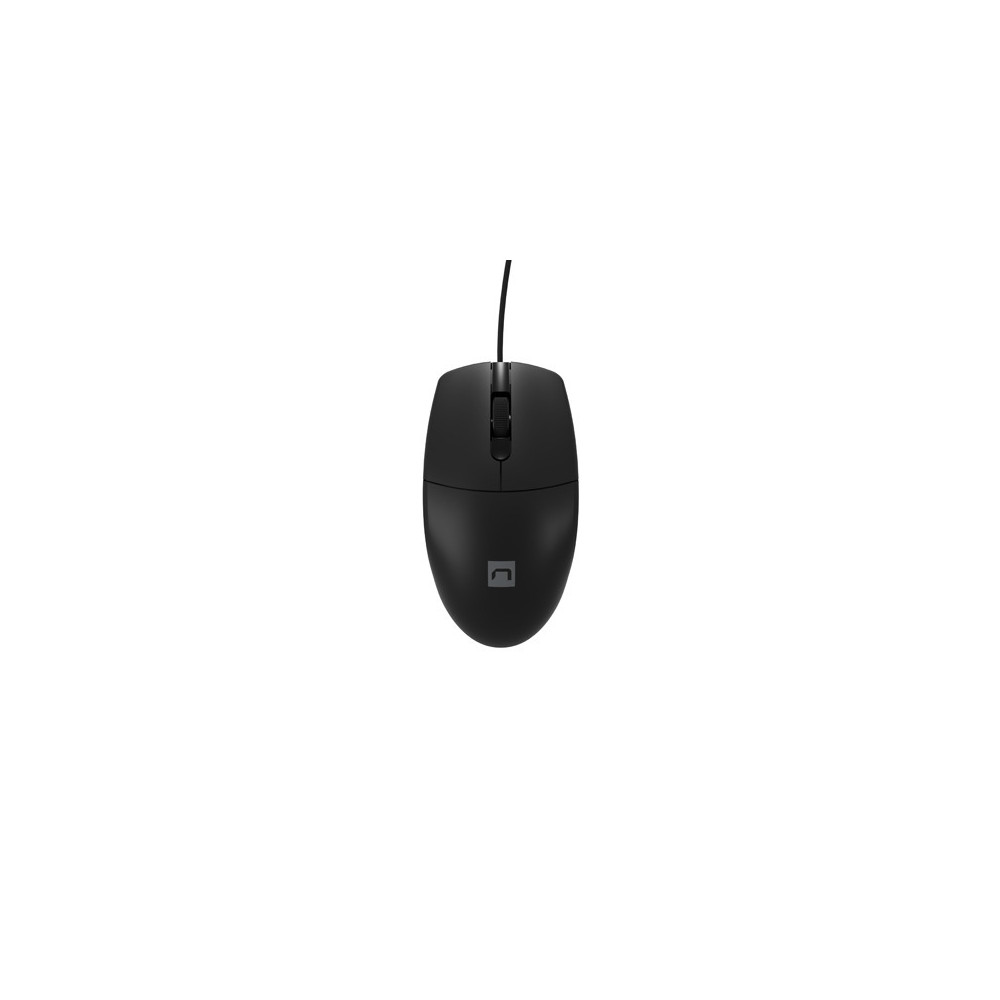 Natec Mouse Ruff 2, Optical, Black, Wired