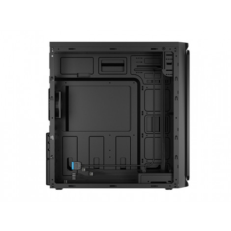 Natec PC case Cabassu G2 Black, Midi Tower, Power supply included No