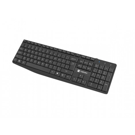 Natec Keyboard and Mouse Squid 2in1 Bundle Keyboard and Mouse Set, Wireless, US, Black