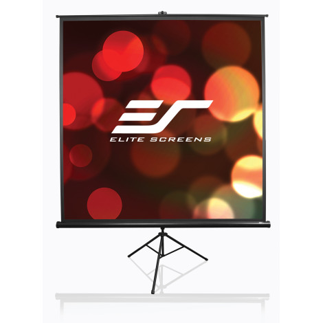 Elite Screens Tripod Diagonal 304 ", 16:9, Viewable screen width (W) 2.66 cm, Black