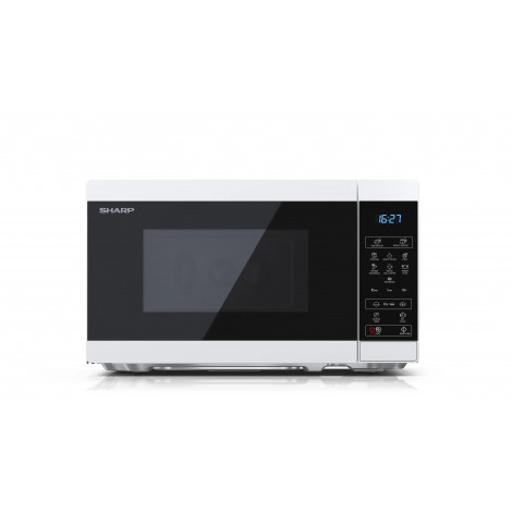 Sharp Microwave Oven YC-MS02E-W Free standing, 20 L, 800 W, White