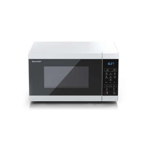 Sharp Microwave Oven YC-MS02E-W Free standing, 20 L, 800 W, White